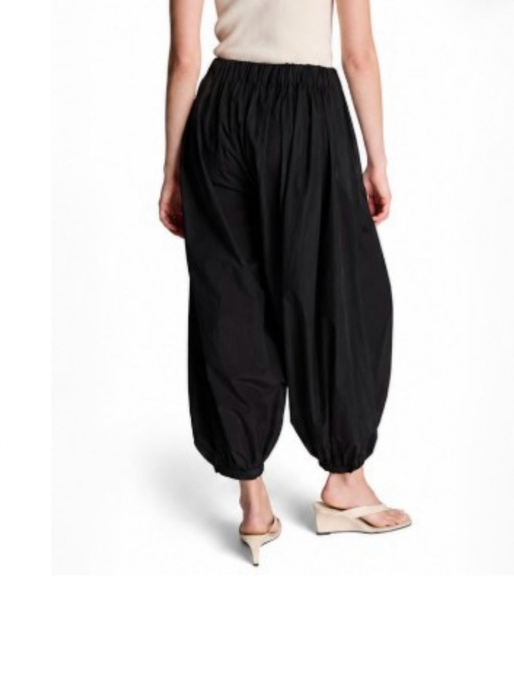 Kenneth Cole Black Balloon Pants - Picture 2 of 2